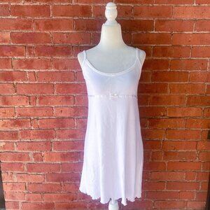 vintage white mini dress